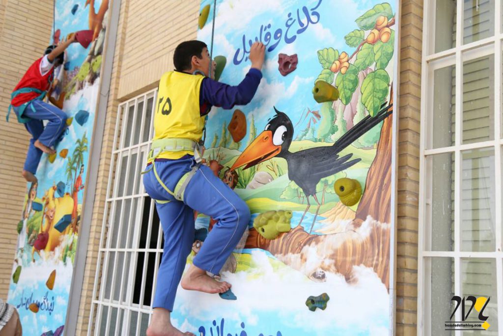 دیواره سنگنوردی مدرسه قرآنی یزد