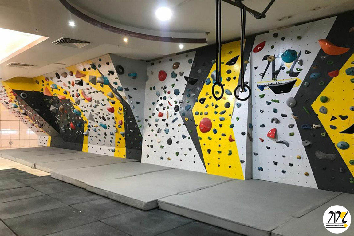 طراحی دیواره بولدرینگ باشگاه آروان شاهین شهر